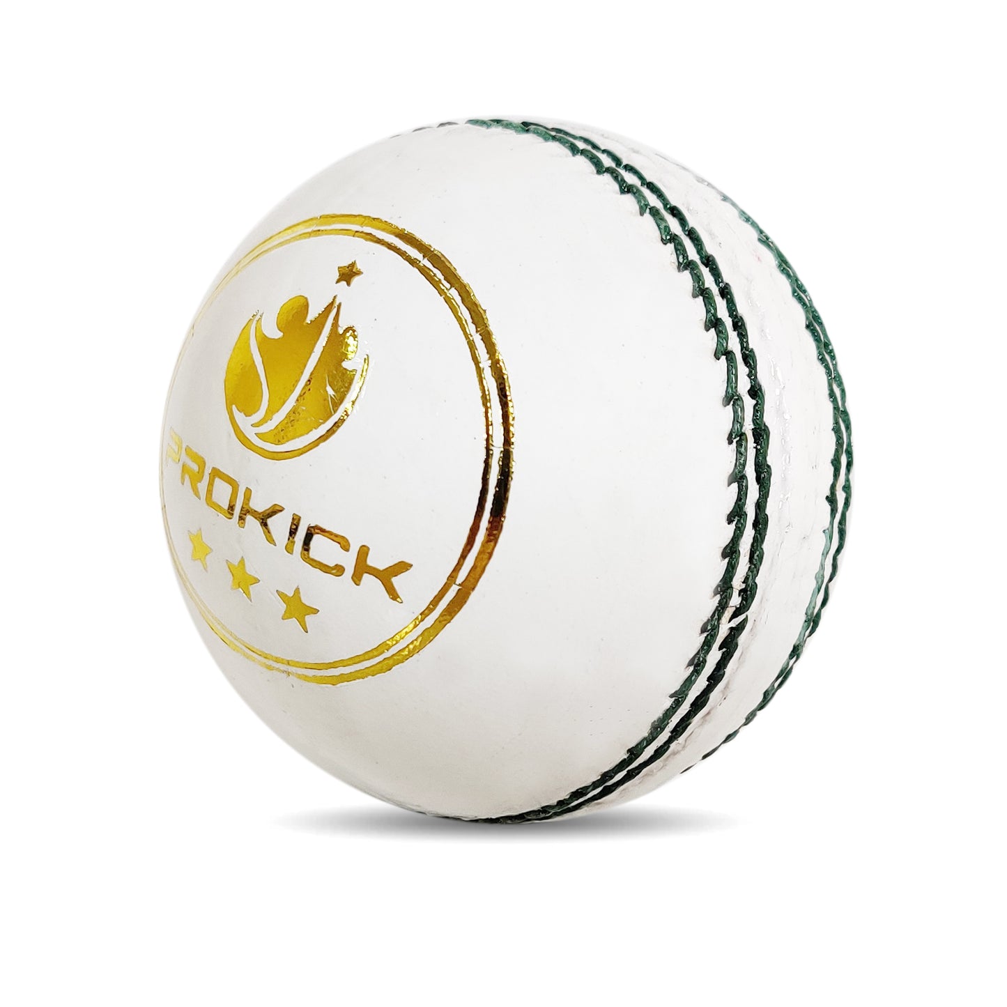 Prokick Tournament Four Piece Leather Cricket Ball, 1Pc (White) - Best Price online Prokicksports.com