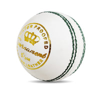 Prokick Tournament Four Piece Leather Cricket Ball, 1Pc (White) - Best Price online Prokicksports.com