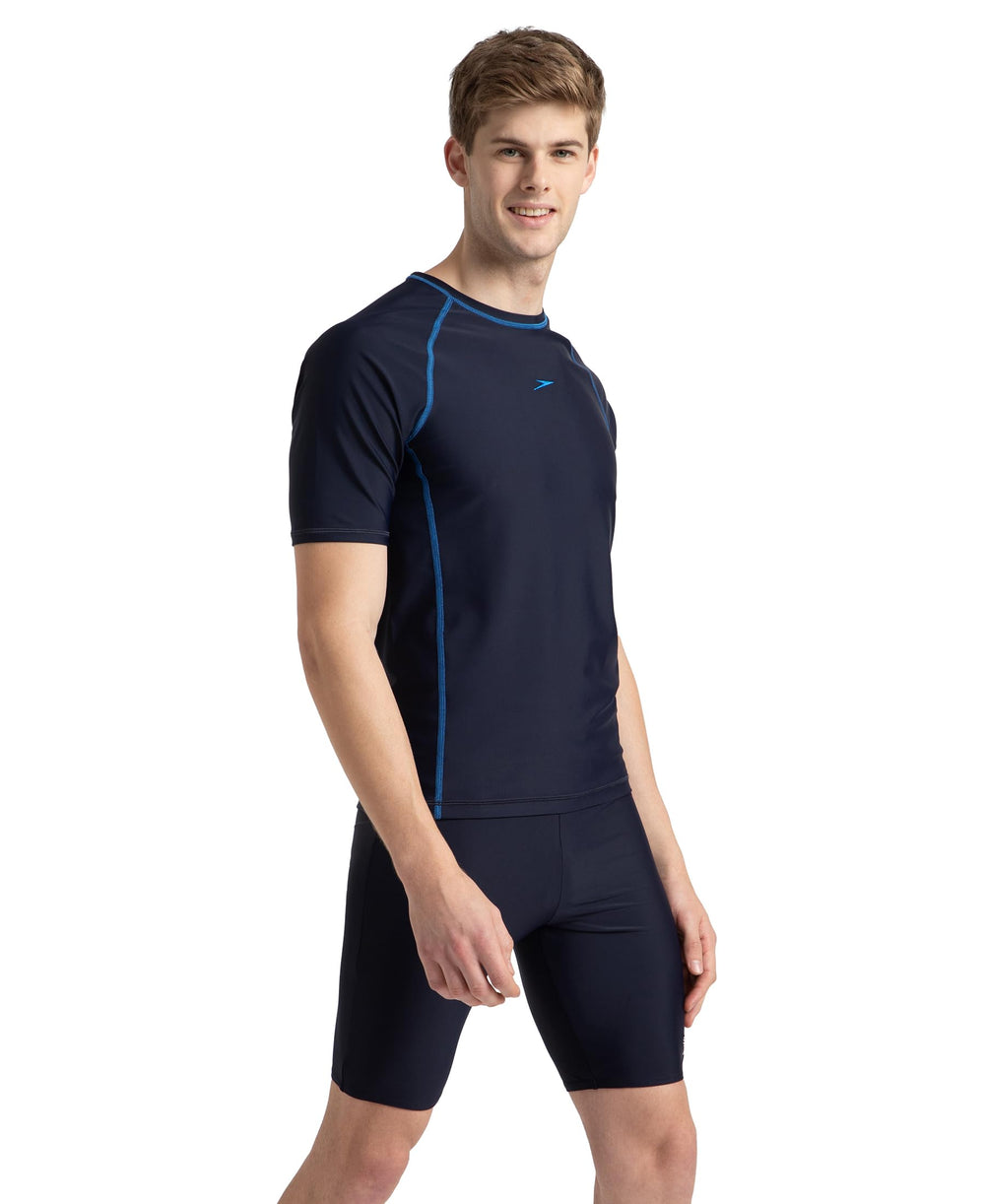 Speedo Men's Endurance 10 Short Sleeve Suntop