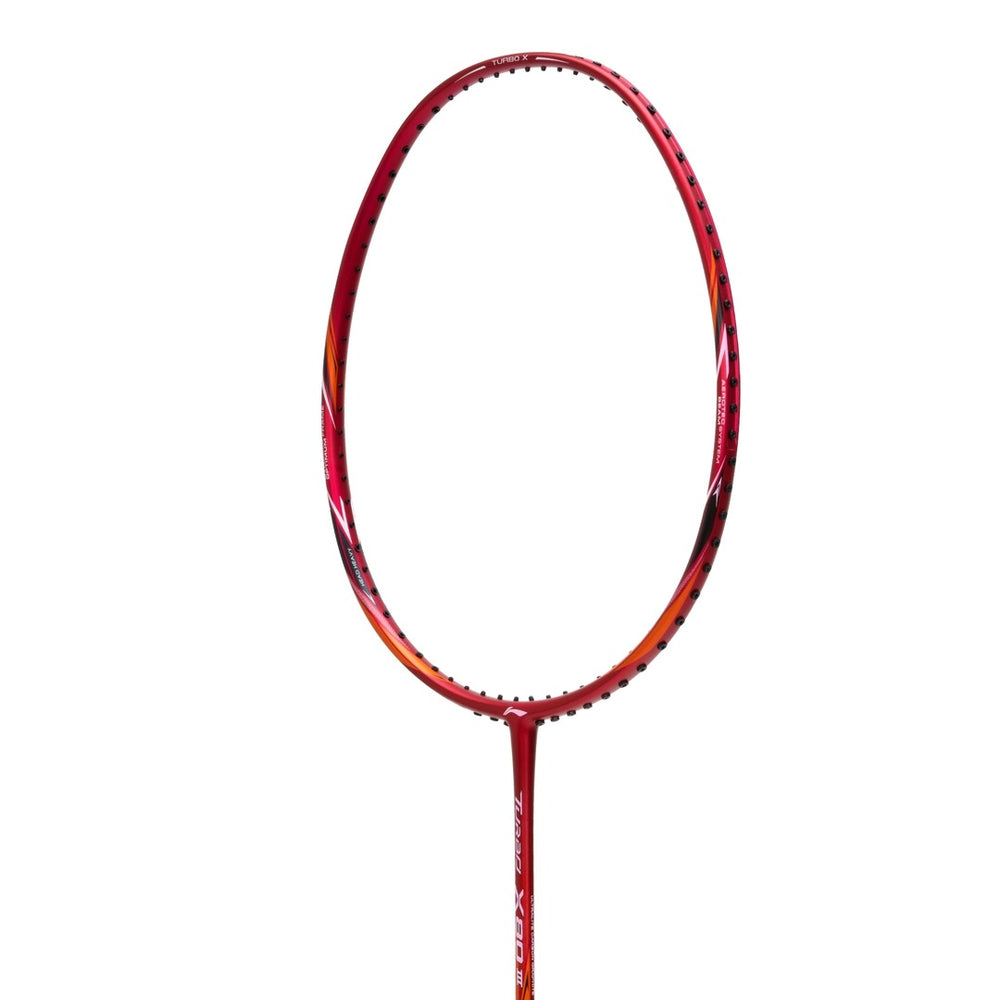 Li-Ning Turbo X80 III Badminton Racket, Red/Copper - Best Price online Prokicksports.com
