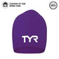 TYR Long Hair Silicone Swim Cap, Black - Adult - Best Price online Prokicksports.com