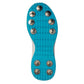 Gowin Tyro Metal Spike Cricket Shoe, White/Island Blue - Best Price online Prokicksports.com