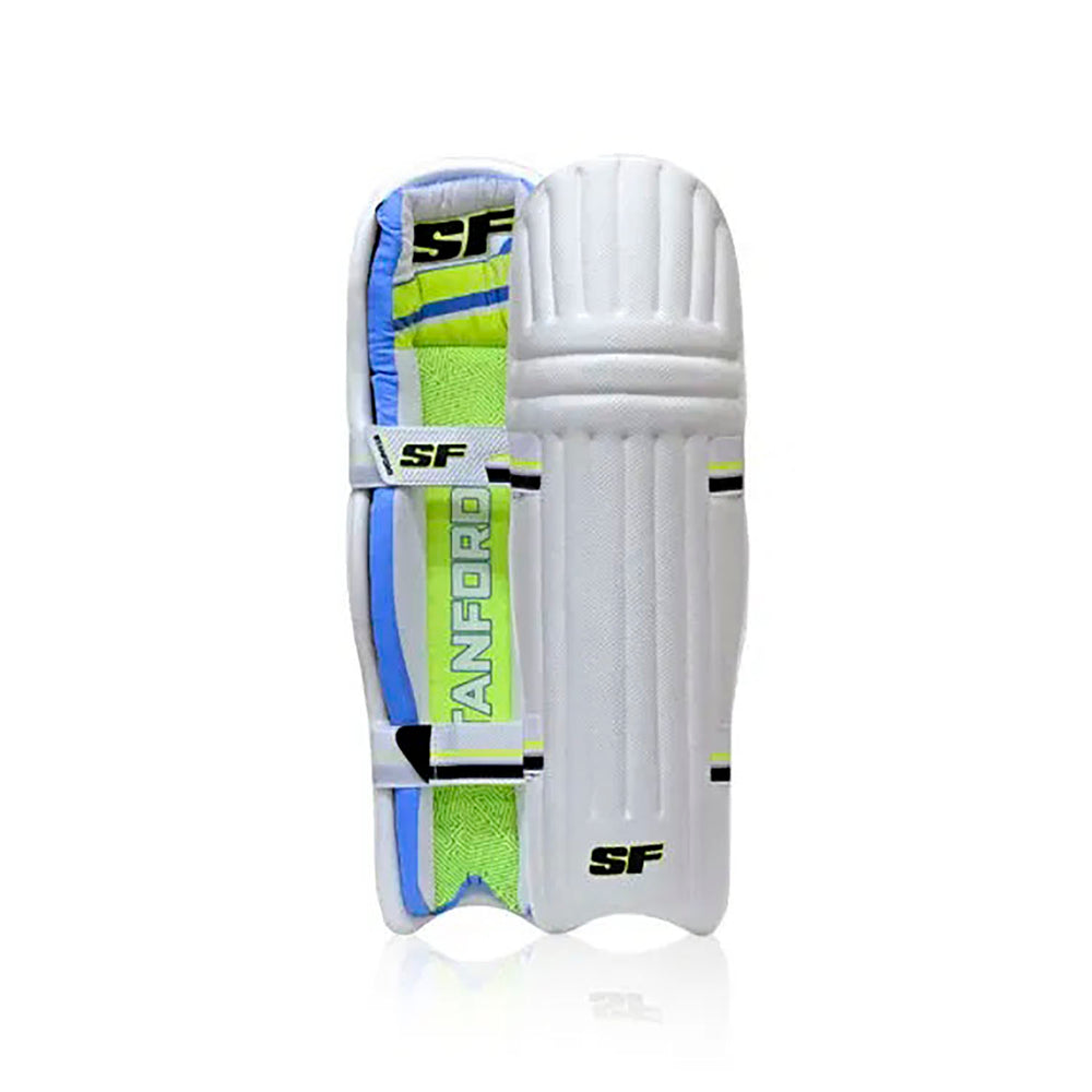 SF Ultralite Ambidextrous Moulded Batting Legguard – Lightweight Cricket Pads for Practice, Club Matches and Leather Ball Cricket