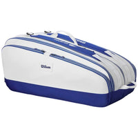 Wilson US OPEN 2023 Tour 12 Pack Racquet Bag, White/Blue - Best Price online Prokicksports.com