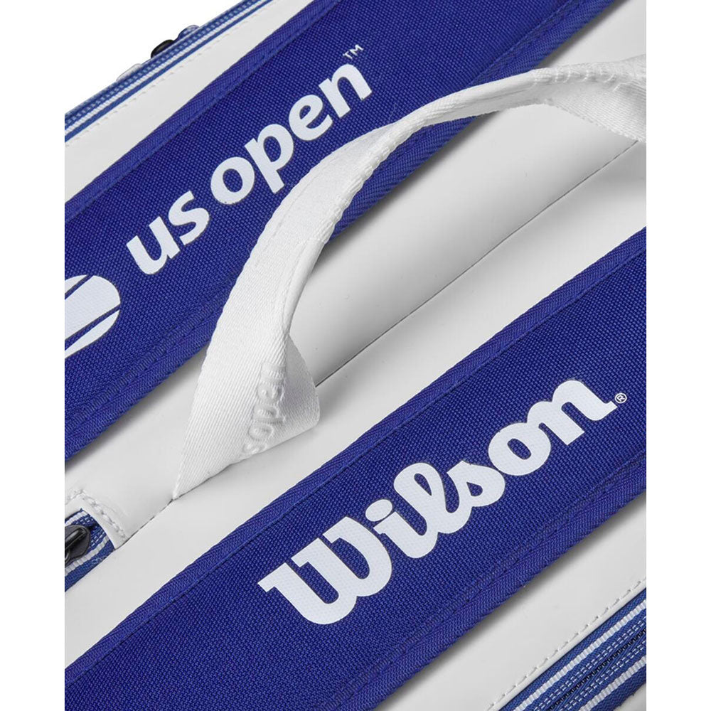 Wilson US OPEN 2023 Tour 12 Pack Racquet Bag, White/Blue - Best Price online Prokicksports.com