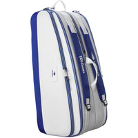 Wilson US OPEN 2023 Tour 12 Pack Racquet Bag, White/Blue - Best Price online Prokicksports.com