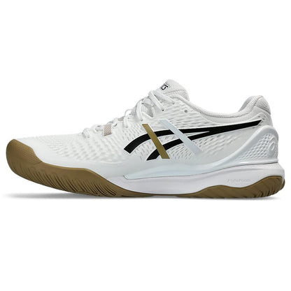 Asics Hugo Boss X Gel Resolution 9 Tennis Shoes, White/Black - Best Price online Prokicksports.com