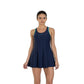 Speedo Female Swimwear Racerback Swimdress with Boyleg (Navy/Jade) - Best Price online Prokicksports.com