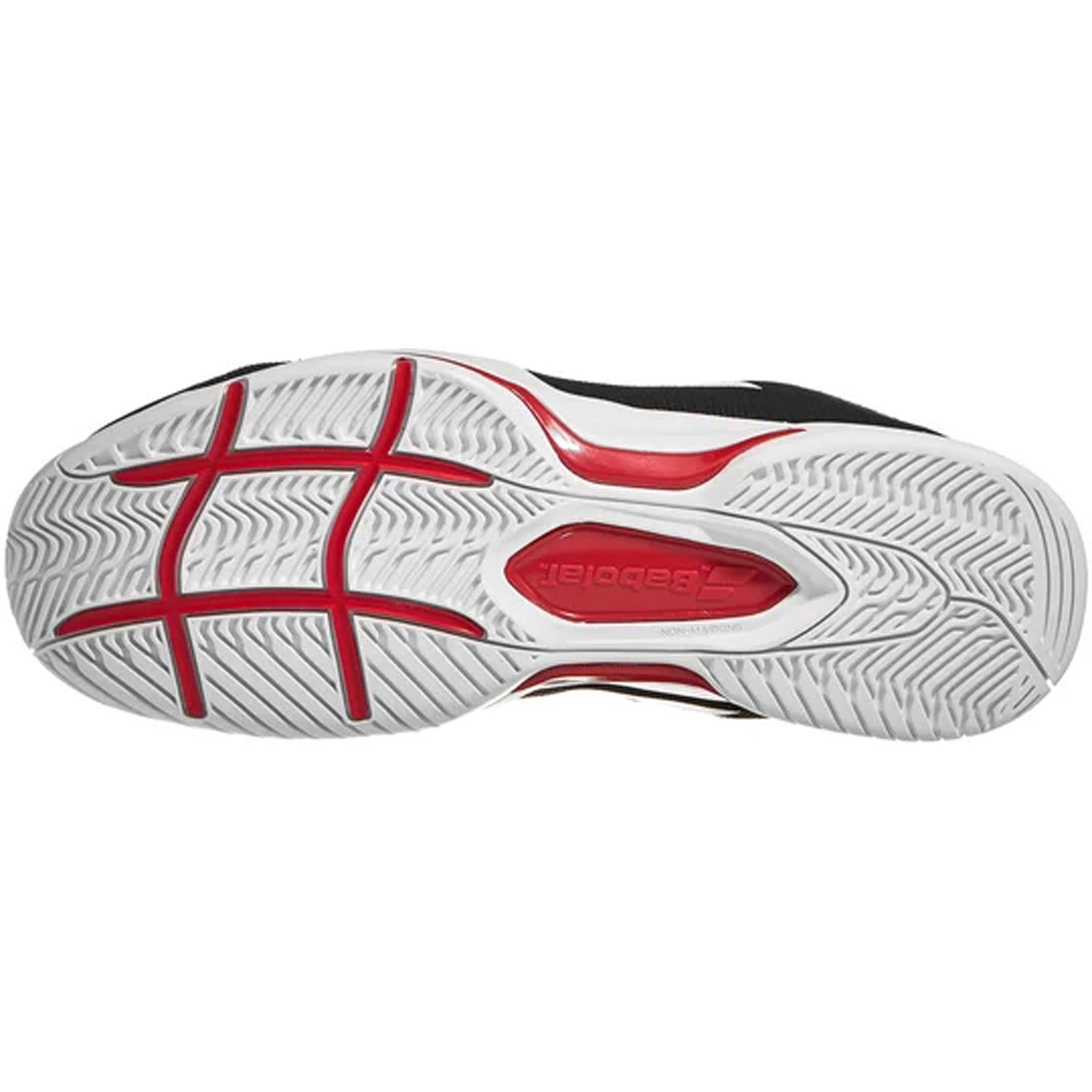 Babolat SFX3 All Court Men Tennis Shoe, Black/Poppy Red - Best Price online Prokicksports.com