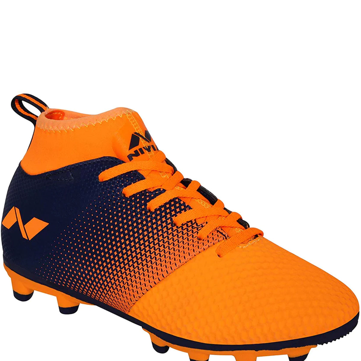Nivia Ashtang Football Stud - Orange - Best Price online Prokicksports.com
