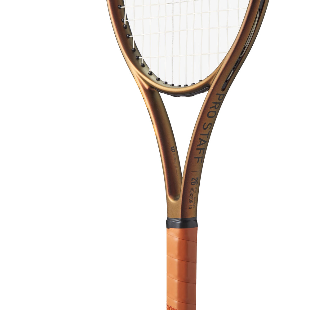 Wilson Pro Staff 26 V14 Strung Tennis Racquet - Best Price online Prokicksports.com