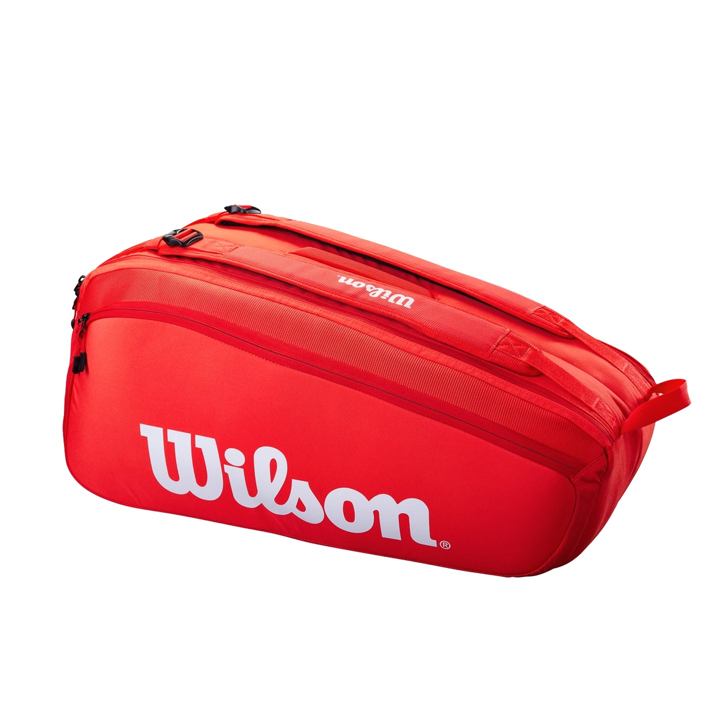 Wilson Super Tour 9 Pack Racquet Bag, Red - Best Price online Prokicksports.com