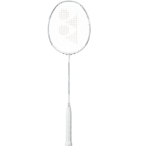 Yonex Nanoflare Nextage Strung Badminton Racquet, White/Grey