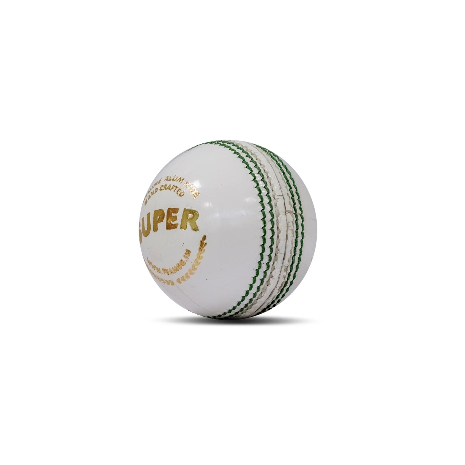 SG Super White Cricket Leather Ball for Adult, White - 1 Pc - Best Price online Prokicksports.com