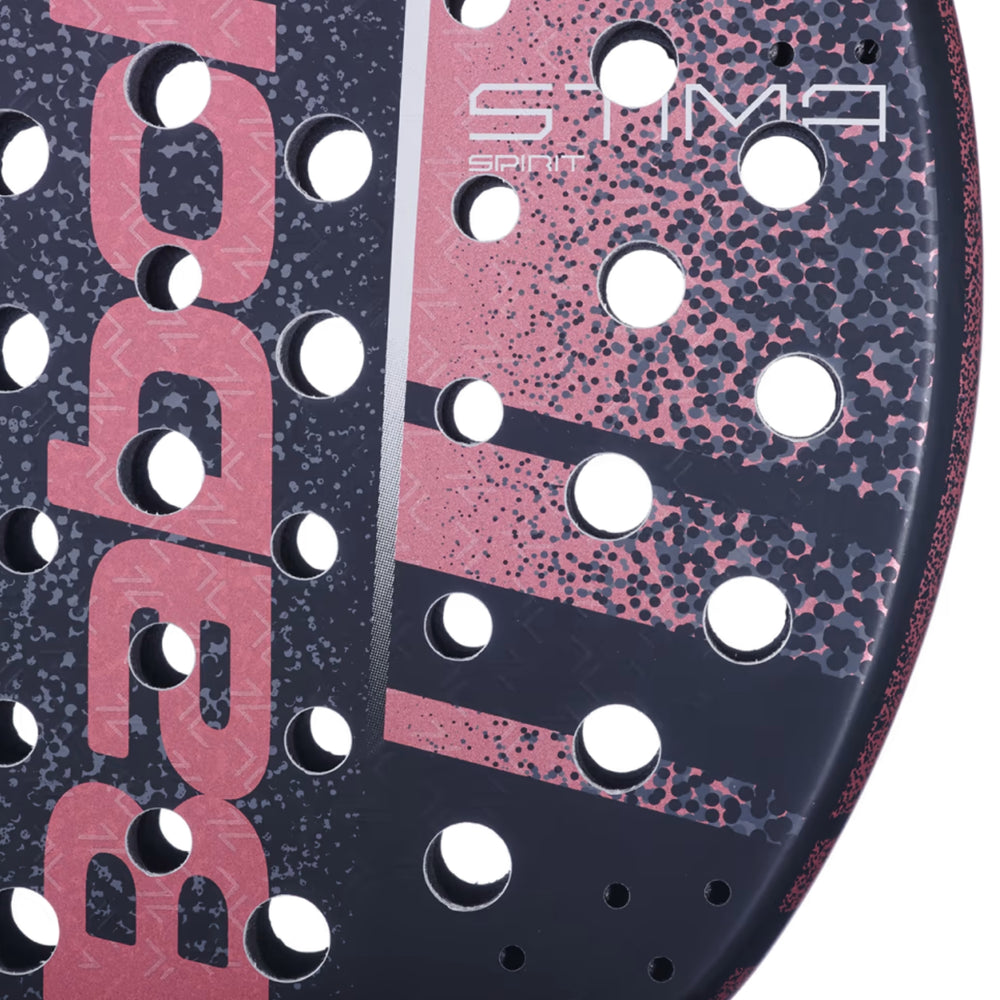 Babolat Stima Spirit Padel Racquet, Black / Coral - Best Price online Prokicksports.com