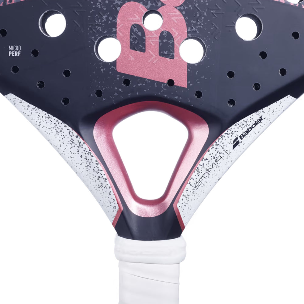 Babolat Stima Spirit Padel Racquet, Black / Coral - Best Price online Prokicksports.com