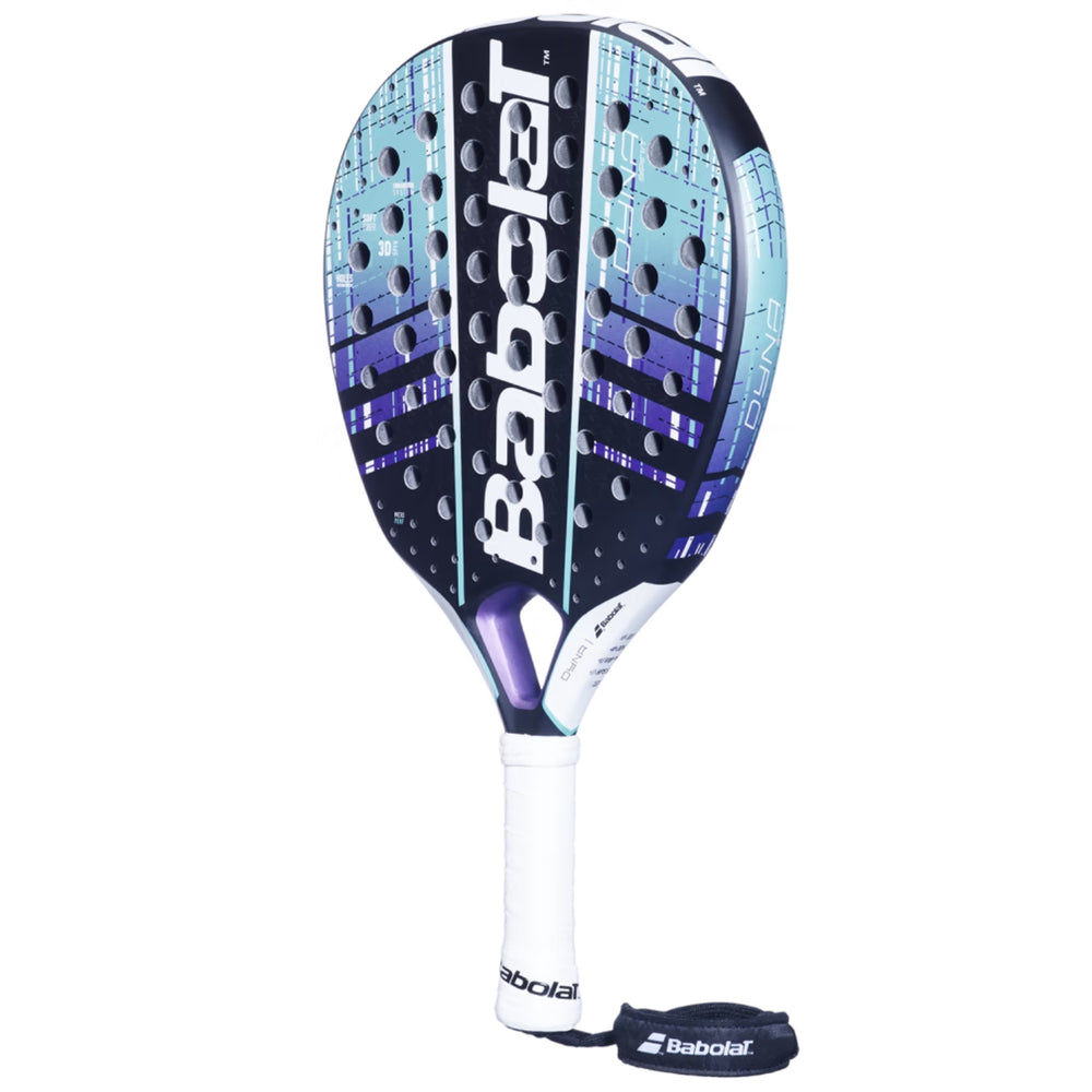 Babolat Dyna Spirit Padel Racquet, Black / Purple / Light Blue - Best Price online Prokicksports.com