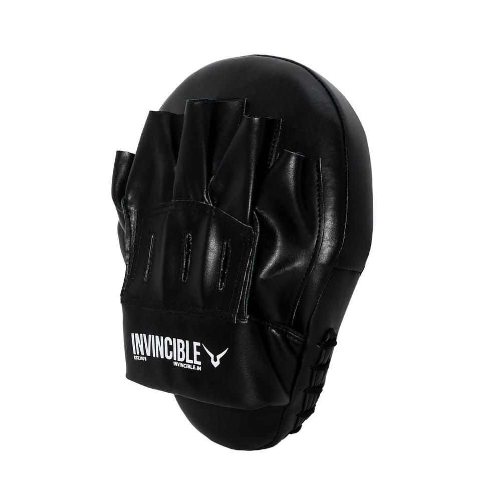 Invincible Tejas Training Mitts, Black (One Size) - Best Price online Prokicksports.com