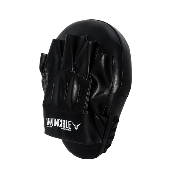 Invincible Tejas Training Mitts, Black (One Size)