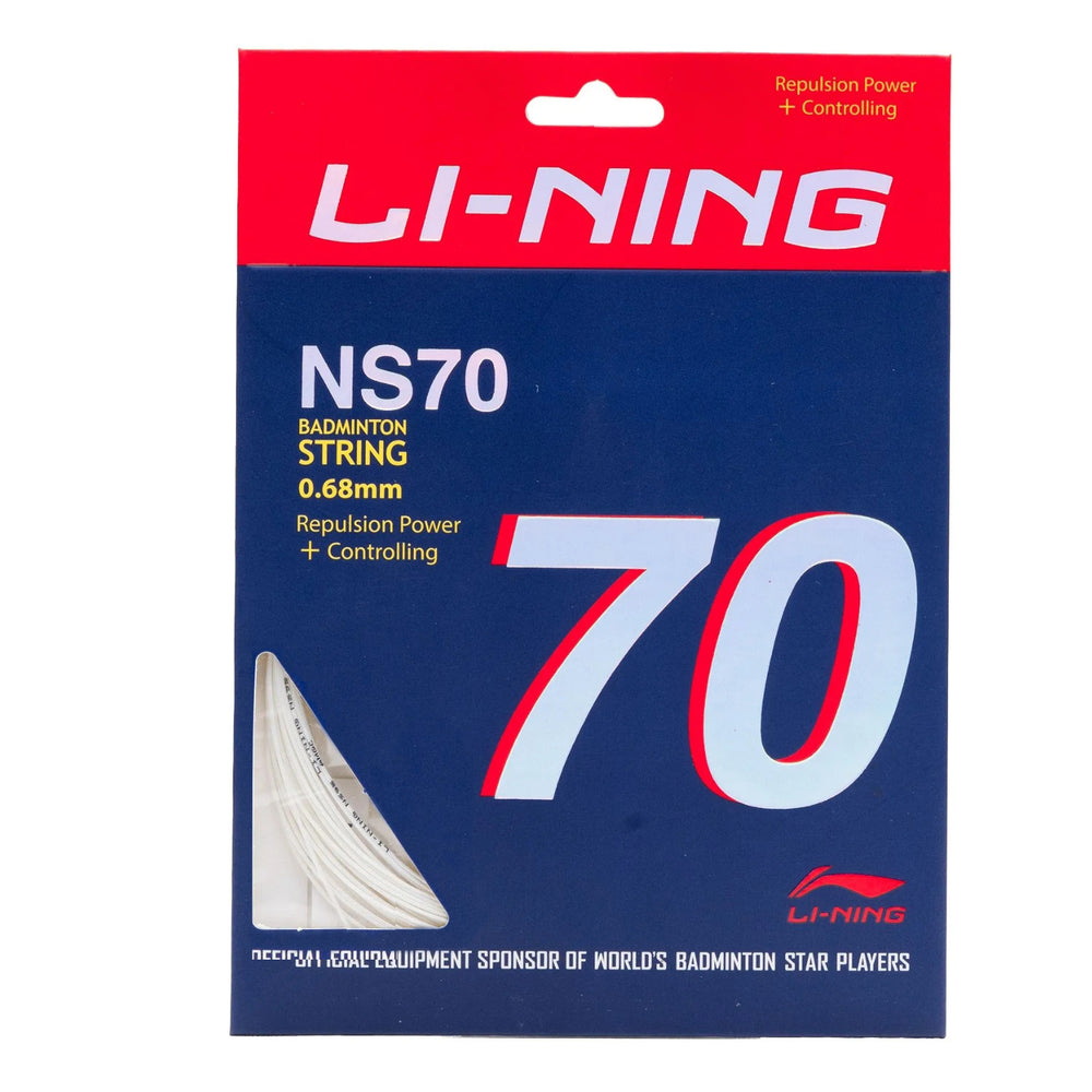 Li-Ning NS70 Badminton String (0.68mm) - Best Price online Prokicksports.com
