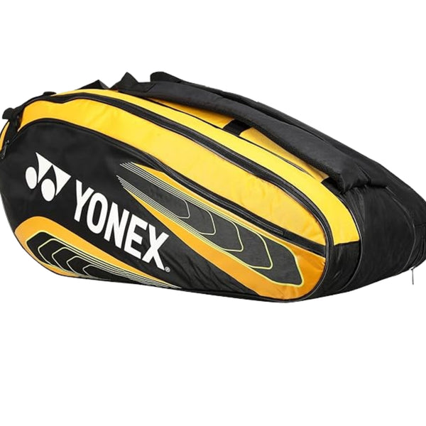 Yonex ACE1-Q014-2326-T03-S Badminton Racquet Bag - Sunny Lime | Premium, Spacious & Durable Kit Bag | Ideal for Training, Club & Tournament Players