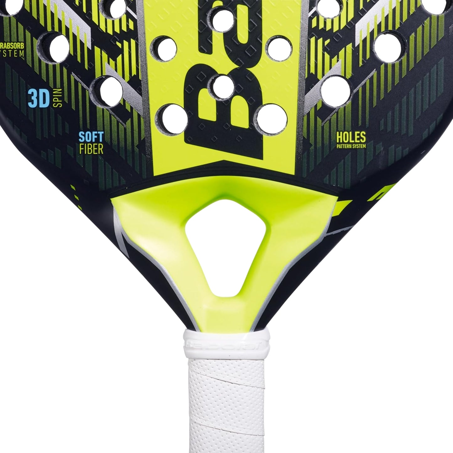 Babolat 150167 Counter Vertuo 2.5 Padel Racquet – Black/Fluorescent Green | 350g | Lightweight Control & Comfort Racquet | Ideal for Defensive & All-Round Padel Players - Best Price online Prokicksports.com