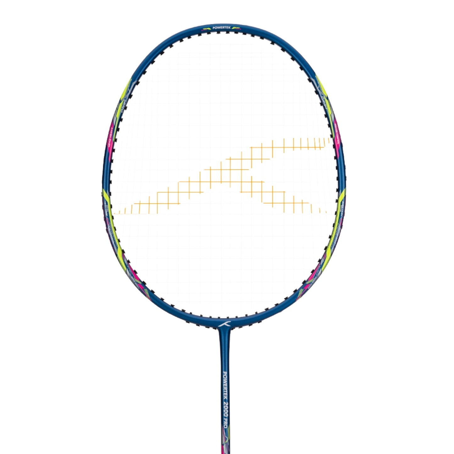Hundred Powertek 2000 Pro Strung Badminton Racquet | Lightweight Graphite Frame, High Tension, Even Balance for Intermediate Players - Best Price online Prokicksports.com