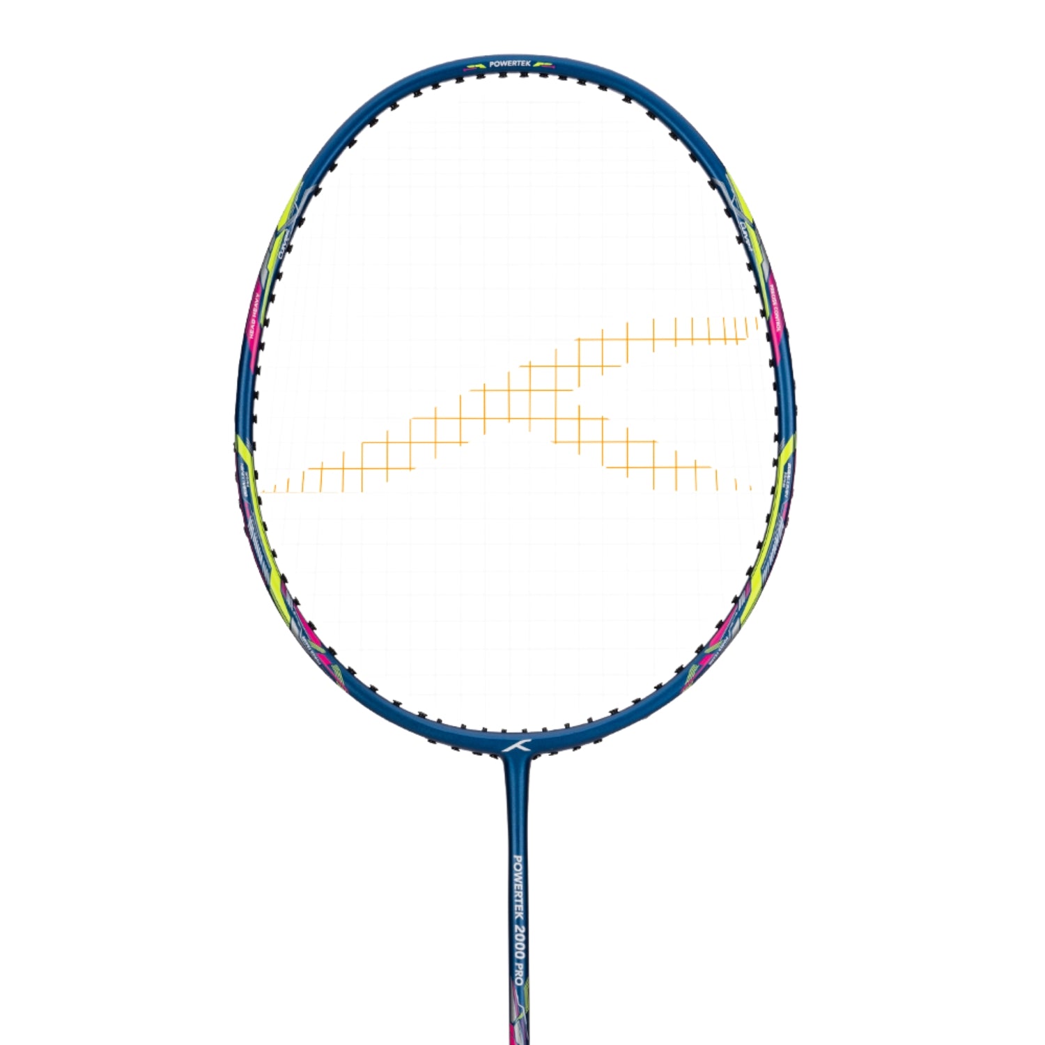 Hundred Powertek 2000 Pro Strung Badminton Racquet | Lightweight Graphite Frame, High Tension, Even Balance for Intermediate Players - Best Price online Prokicksports.com
