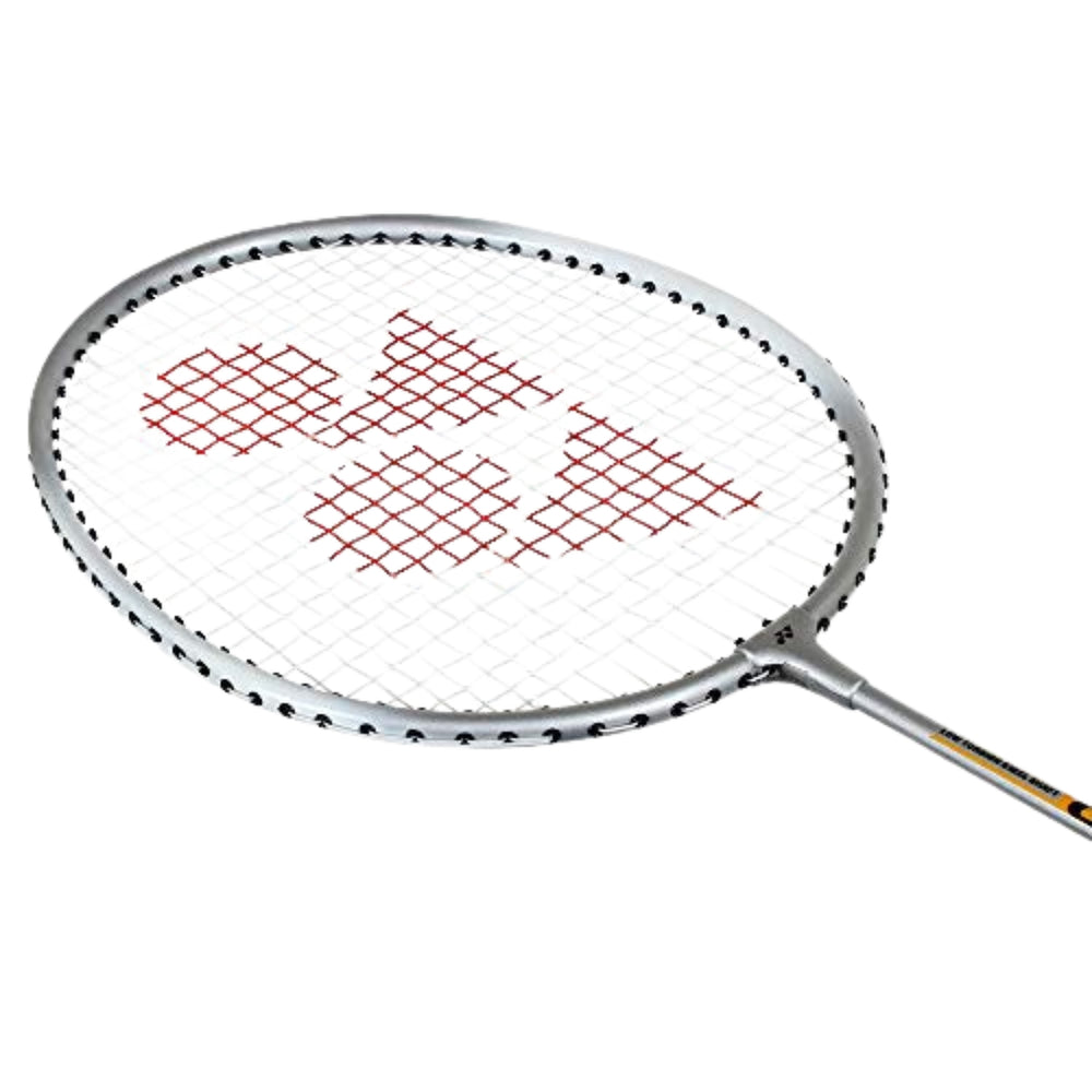 Yonex GR 303I Badminton Racket – Silver | Durable Aluminum Frame, Steel Shaft, Pre-Strung Racquet for Beginners - Best Price online Prokicksports.com