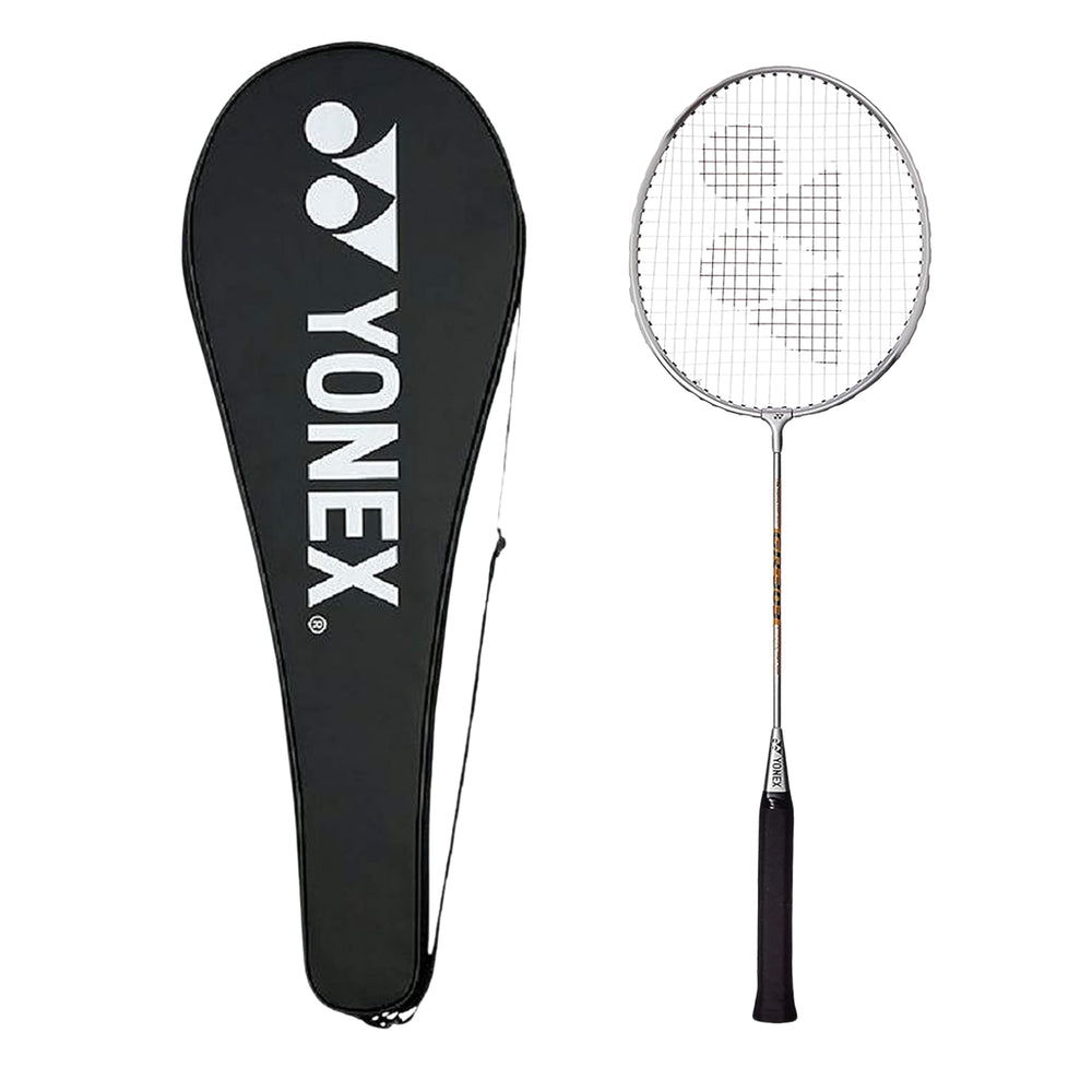 Yonex GR 303I Badminton Racket – Silver | Durable Aluminum Frame, Steel Shaft, Pre-Strung Racquet for Beginners - Best Price online Prokicksports.com