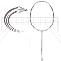 Hundred Rock 79 Unstrung Badminton Racket | Lightweight Graphite Frame, Unstrung Performance Racquet for Advanced Players - Best Price online Prokicksports.com
