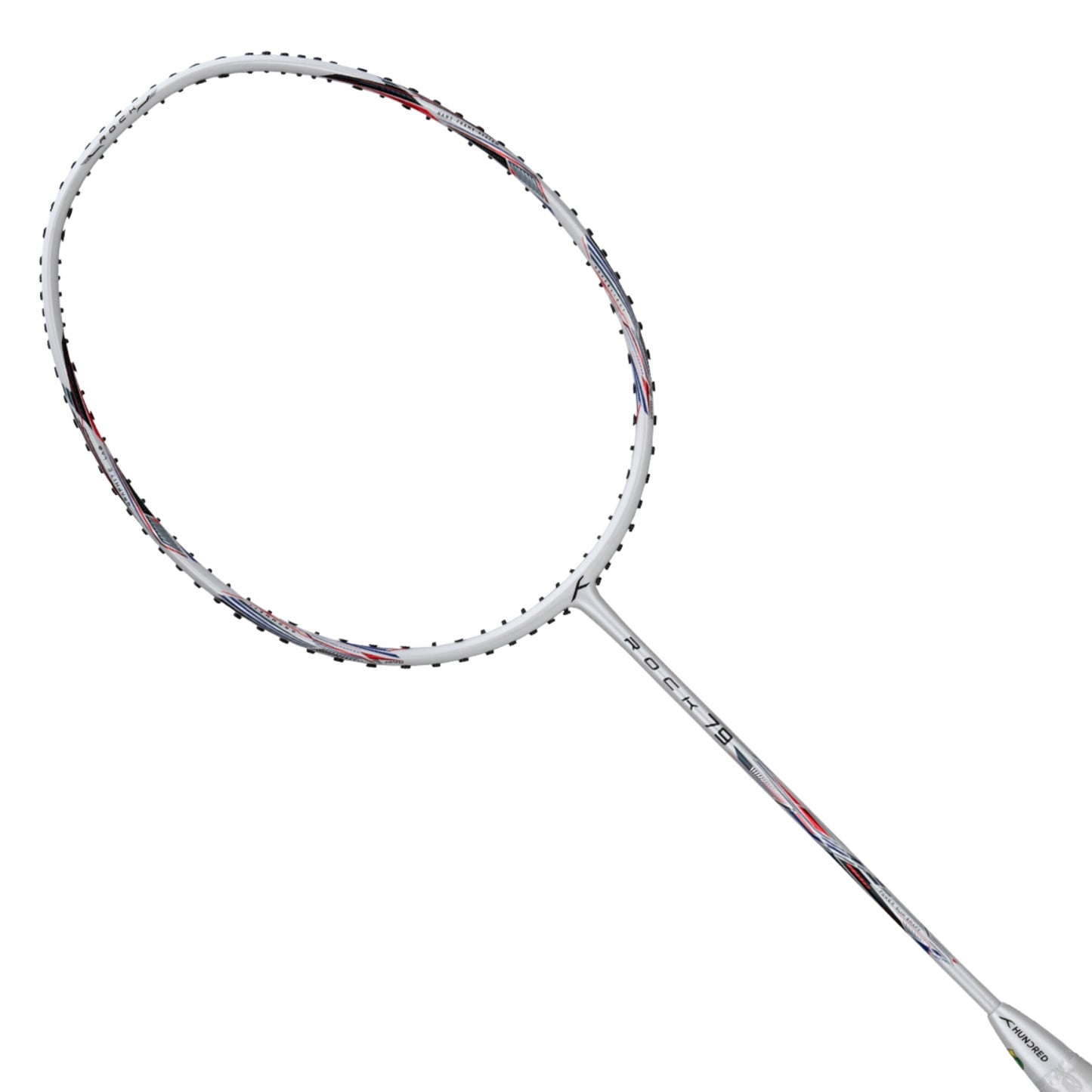 Hundred Rock 79 Unstrung Badminton Racket | Lightweight Graphite Frame, Unstrung Performance Racquet for Advanced Players - Best Price online Prokicksports.com