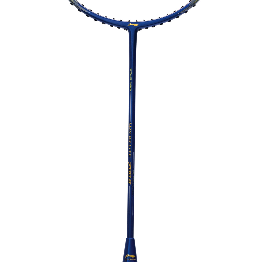 Li-Ning Wind Lite 700 II Unstrung Badminton Racket – G6 | Ultra-Light 77g Graphite Frame, 30 LBS Tension Capacity - Best Price online Prokicksports.com