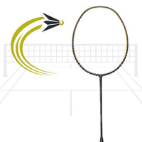 Li-Ning Wind Lite 700 II Unstrung Badminton Racket – G6 | Ultra-Light 77g Graphite Frame, 30 LBS Tension Capacity - Best Price online Prokicksports.com