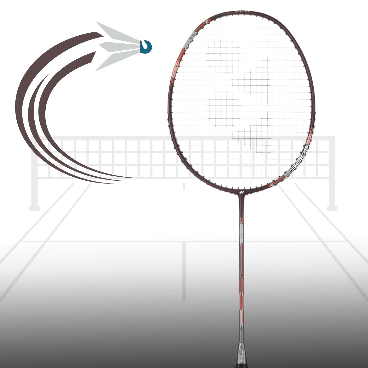 Yonex Astrox Attack 9 Strung Badminton Racquet – Dark Purple | Lightweight, Head-Heavy Racquet for Advanced Players | Power, Speed & Precision on Court - Best Price online Prokicksports.com