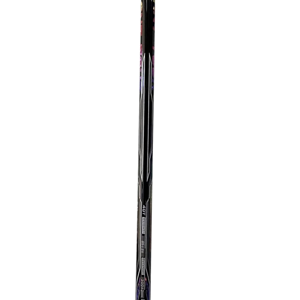 MaxBolt Gallant Tour Unstrung Badminton Racquet (3U) – Black | Lightweight Graphite Frame, Head-Heavy Balance | For Power & Professional Play - Best Price online Prokicksports.com