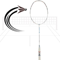 MaxBolt Gallant Tour Unstrung Badminton Racquet (3U) – Black | Lightweight Graphite Frame, Head-Heavy Balance | For Power & Professional Play - Best Price online Prokicksports.com
