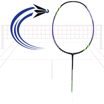Li-Ning Halbertec 4000 Unstrung Badminton Racquet – Lightweight Graphite Frame, Even Balance | For Power & Precision - Best Price online Prokicksports.com