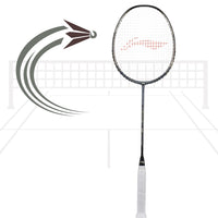 Li-Ning 3D Calibar 900C Unstrung Badminton Racquet – Black/Grey | High-Modulus Graphite Frame, Head-Heavy Balance | For Powerful Smashes & Pro Play - Best Price online Prokicksports.com