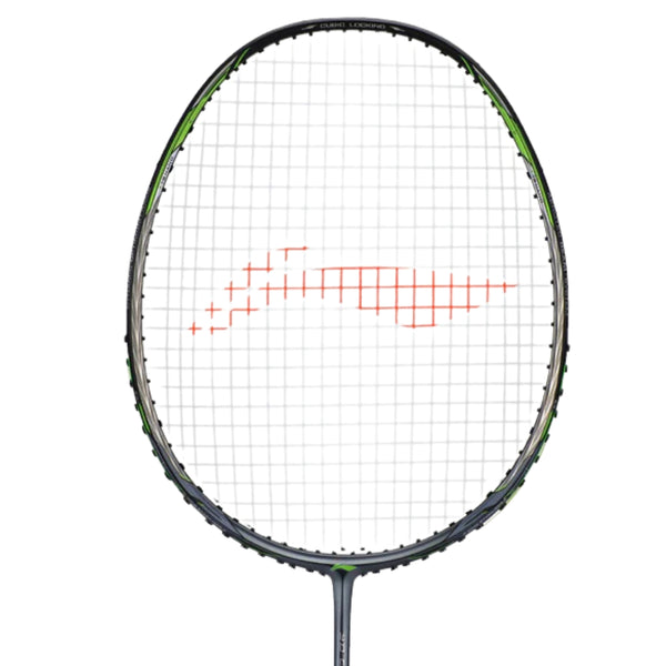 Li-Ning 3D Calibar 900C Unstrung Badminton Racquet – Black/Grey | High-Modulus Graphite Frame, Head-Heavy Balance | For Powerful Smashes & Pro Play