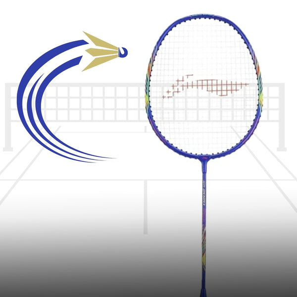 Li-Ning XP 2020 Special Edition Badminton Racquet – Blue | Durable Aluminum Frame, Pre-Strung Racquet for Beginners & Recreational Players