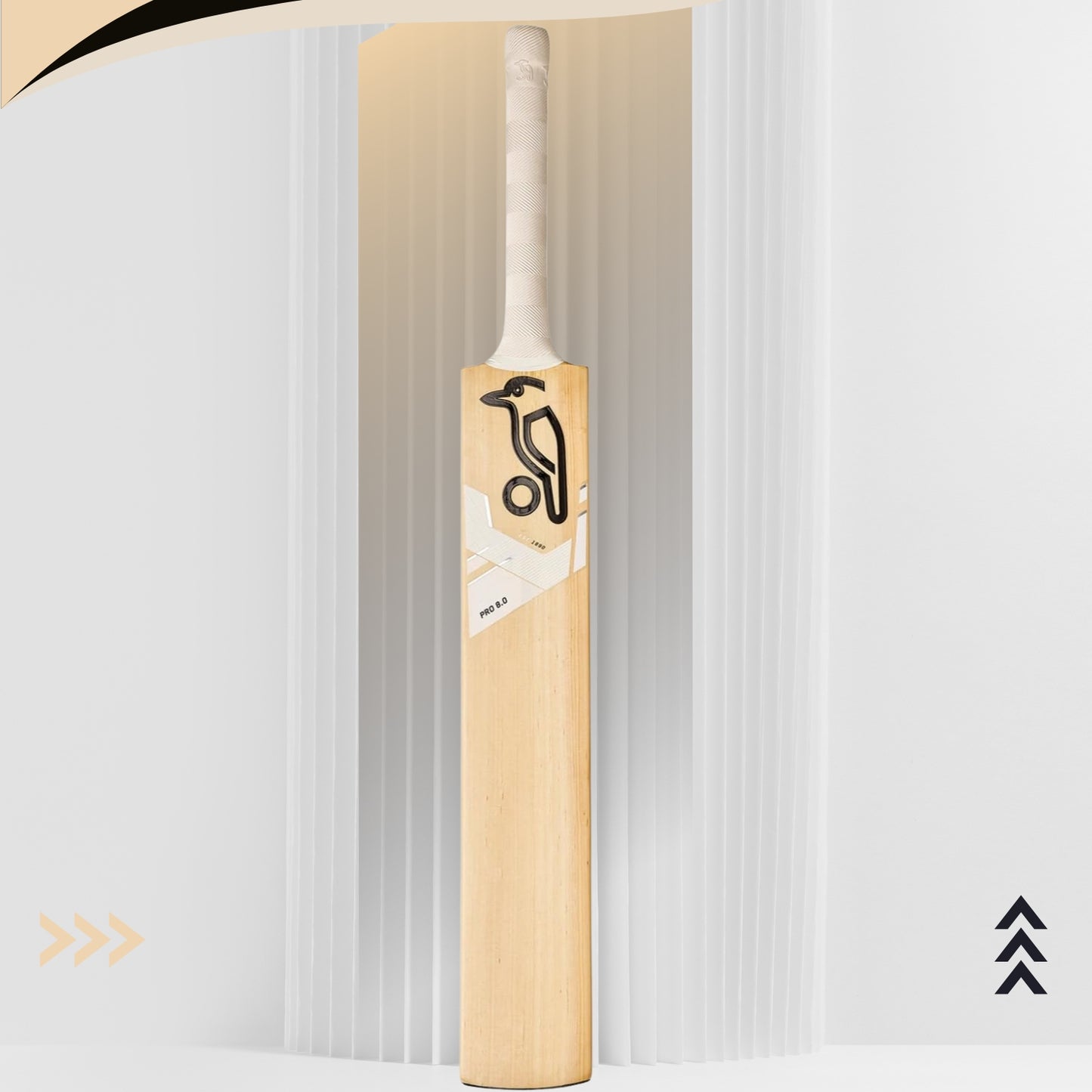 Kookaburra Ghost Pro 8.0 Kashmir Willow Cricket Bat– Lightweight, Durable & High-Performance Cricket Bat - Best Price online Prokicksports.com