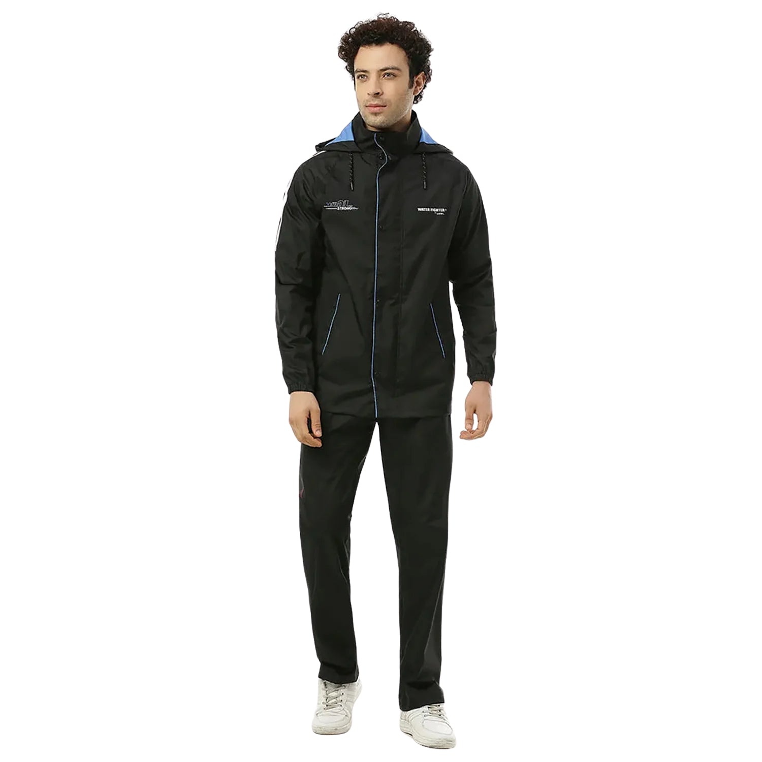 Zeel WF251 Men’s Premium Waterproof Rain Suit Set – Raincoat Jacket & Pant Combo for Monsoon - Best Price online Prokicksports.com