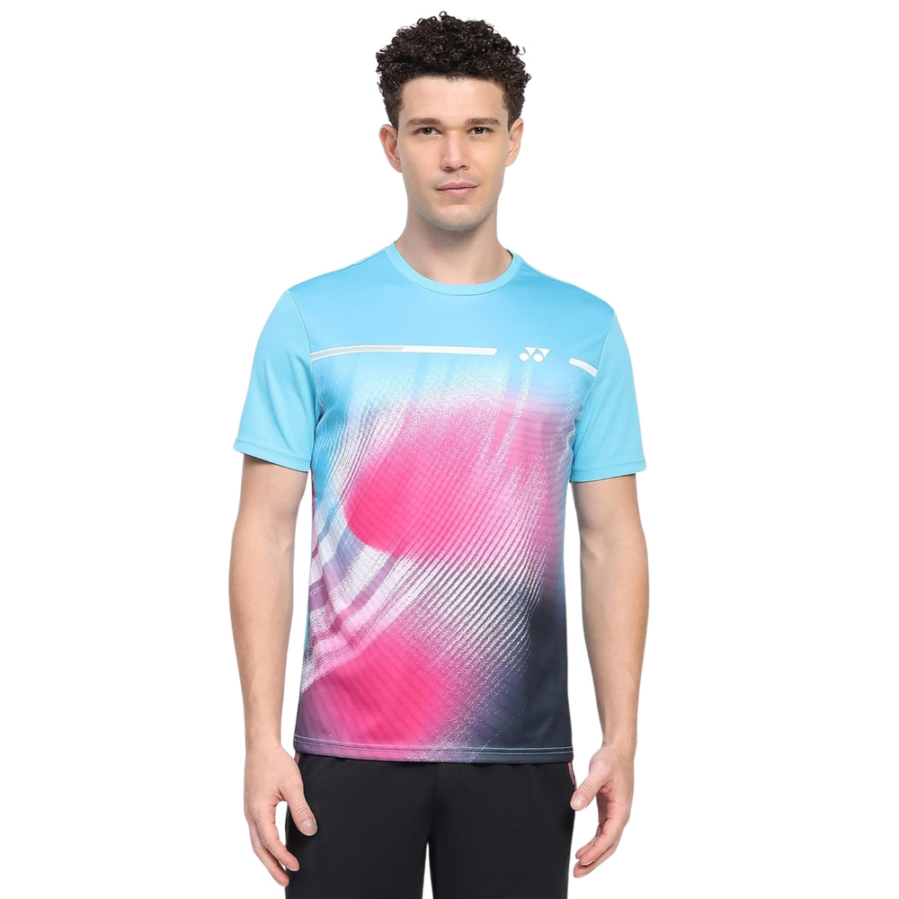 YONEX RJ H036-2874-Easy4-S Junior Round Neck T-Shirt – 100% Polyester, Lightweight Breathable Sportswear for Junior | Ideal for Badminton, Tennis & Training - Best Price online Prokicksports.com