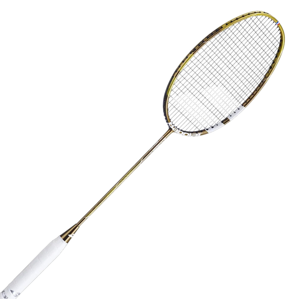 Babolat Jet Stream 78 Badminton Racquet (5U) – White/Gold | Ultra Lightweight Frame, High Modulus Graphite | For Speed, Control & All-Round Play - Best Price online Prokicksports.com