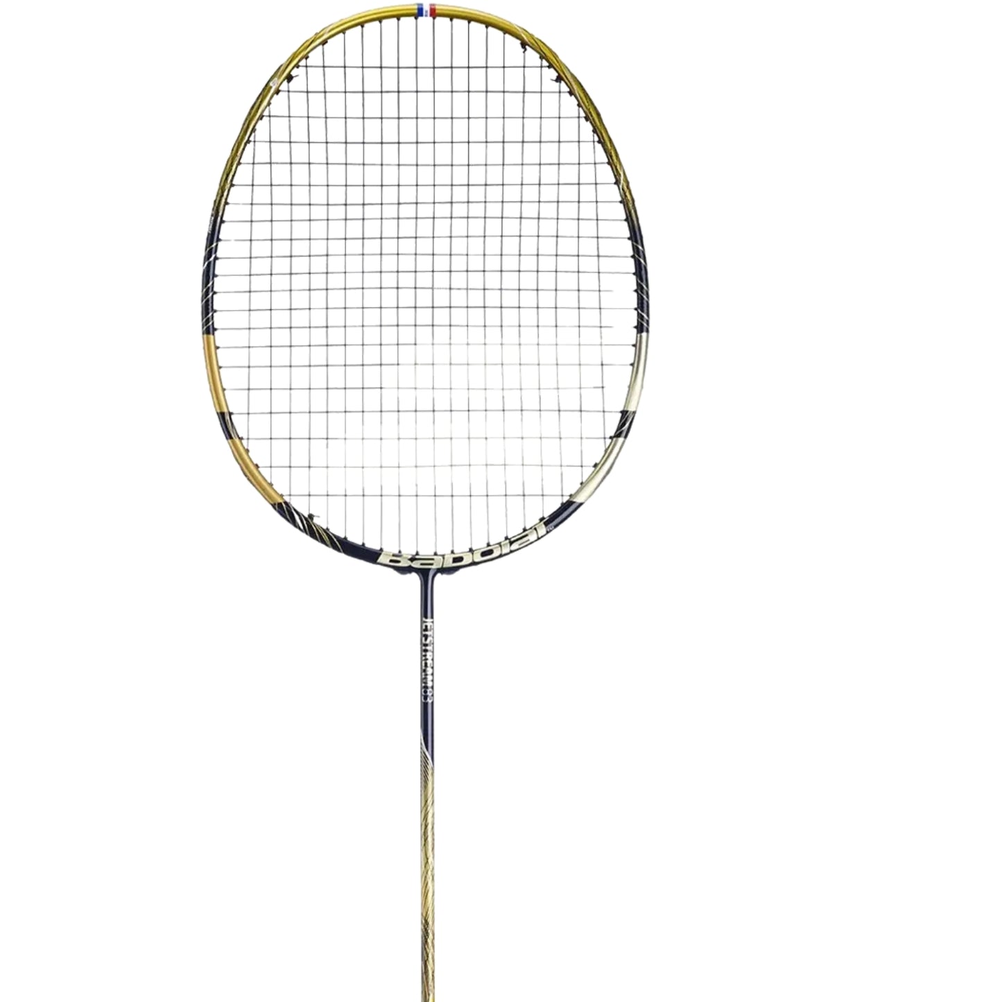 Babolat Jet Stream 83 Badminton Racquet (4U) – Black/Gold | Lightweight Graphite Frame, High-Tension Support | For Speed, Power & Professional Play - Best Price online Prokicksports.com