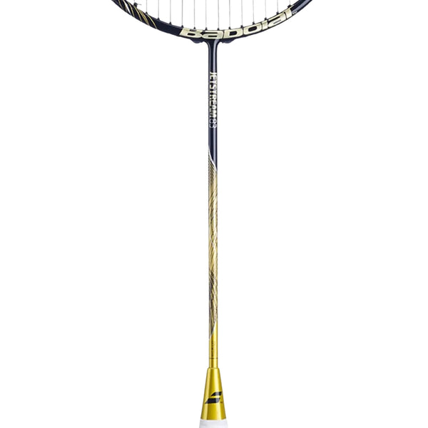 Babolat Jet Stream 83 Badminton Racquet (4U) – Black/Gold | Lightweight Graphite Frame, High-Tension Support | For Speed, Power & Professional Play