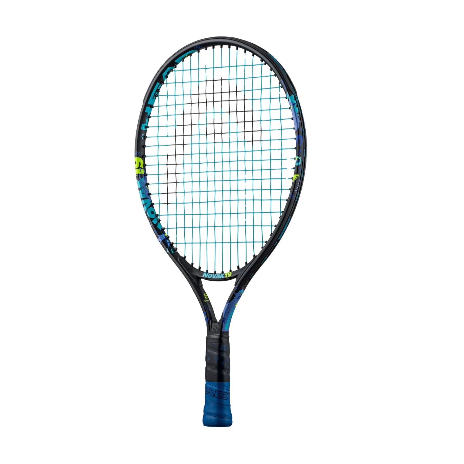 Head Novak 19 Junior Strung Tennis Racquet – 19 Inch | Lightweight Aluminium Frame for Kids (Ages 2–4 Years) - Best Price online Prokicksports.com