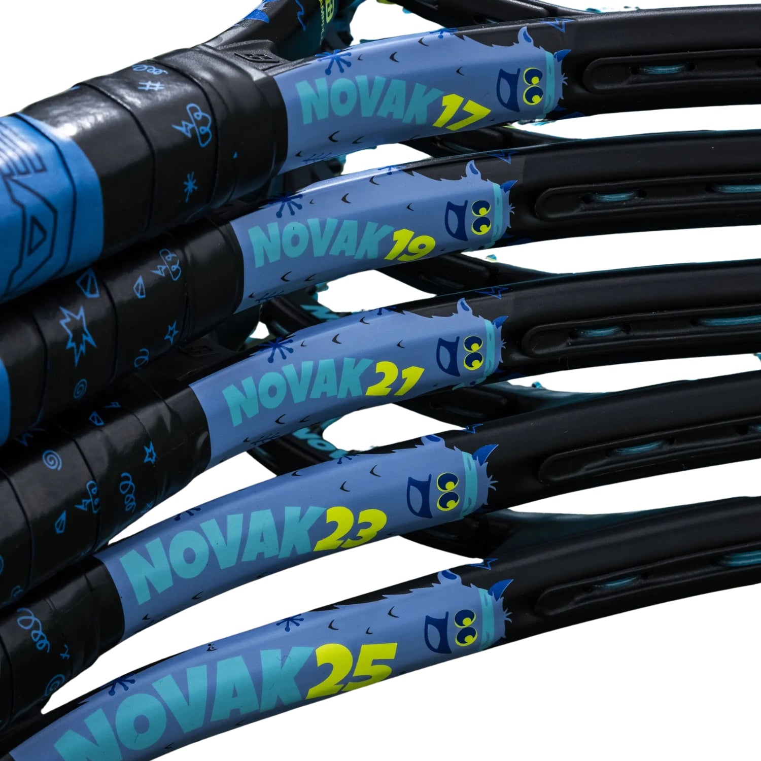 Head Novak 19 Junior Strung Tennis Racquet – 19 Inch | Lightweight Aluminium Frame for Kids (Ages 2–4 Years) - Best Price online Prokicksports.com