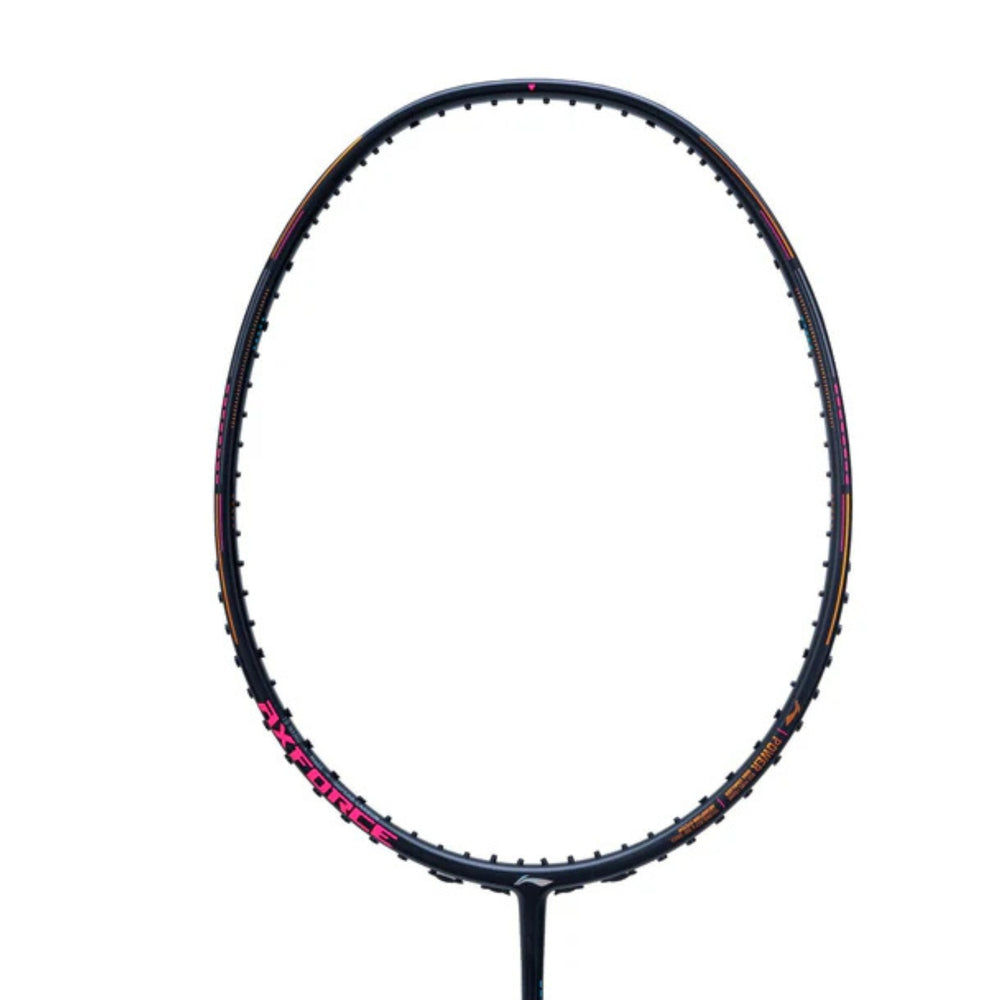 Li-Ning Axforce 80 Unstrung Badminton Racquet, 4U5 – Black | Lightweight Graphite Frame, Head-Heavy Balance | For Attacking & Professional Players - Best Price online Prokicksports.com